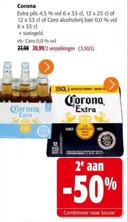 Colruyt Corona aanbieding