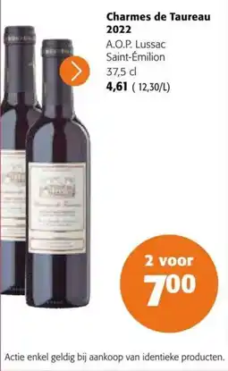Colruyt Charmes de Taureau 2022 aanbieding