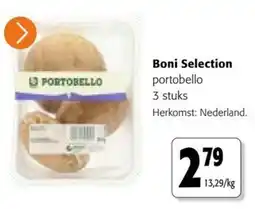Colruyt Boni Selection portobello aanbieding