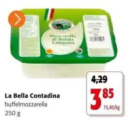 Colruyt La Bella Contadina buffelmozzarella aanbieding