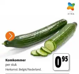 Colruyt Komkommer aanbieding