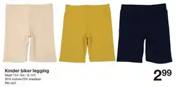 Zeeman Kinder biker legging aanbieding