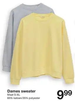 Zeeman Dames sweater aanbieding