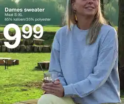 Zeeman Dames sweater aanbieding