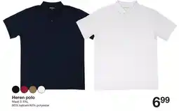 Zeeman Heren polo aanbieding