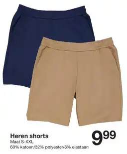 Zeeman Heren shorts aanbieding