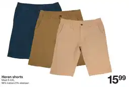 Zeeman Heren shorts aanbieding