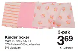 Zeeman Kinder boxer aanbieding