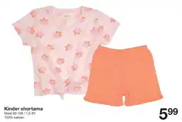 Zeeman Kinder shortama aanbieding