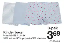 Zeeman Kinder boxer aanbieding