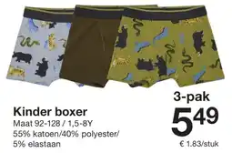 Zeeman Kinder boxer aanbieding