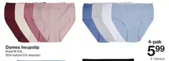 Zeeman Dames heupslip aanbieding