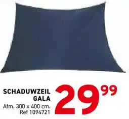 Trafic Schaduwzeil gala aanbieding