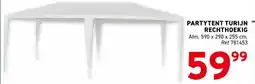 Trafic Partytent turijn rechthoekig aanbieding