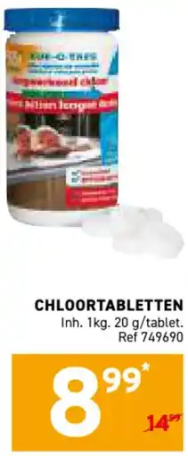 Trafic Chloortabletten aanbieding