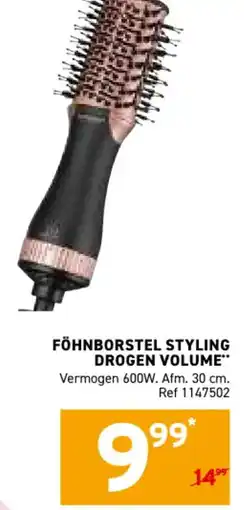 Trafic Föhnborstel styling drogen volume aanbieding