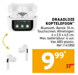 Trafic Draadloze koptelefoon aanbieding