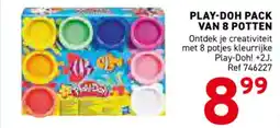 Trafic Play-doh pack van 8 potten aanbieding