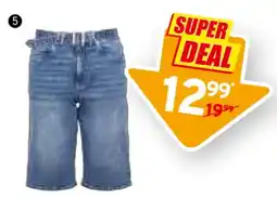 Trafic Lange jeansbermuda dames aanbieding
