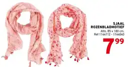 Trafic Sjaal rozenbladmotief aanbieding