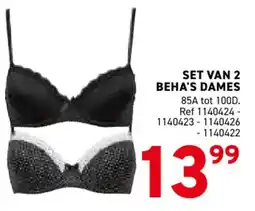 Trafic Set van 2 beha's dames aanbieding