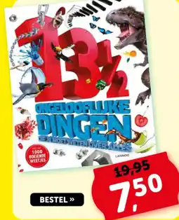 Boekenvoordeel 13½ ongelooflijke dingen: die je moet weten over alles aanbieding
