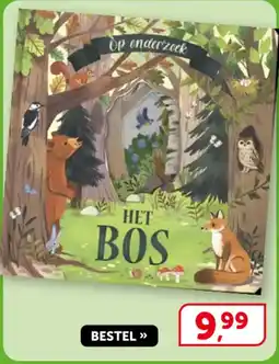 Boekenvoordeel Het bos op onderzoek aanbieding