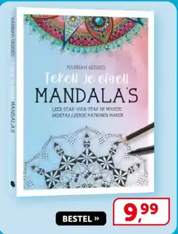 Boekenvoordeel Hannah geddes teken je eigen mandala's aanbieding
