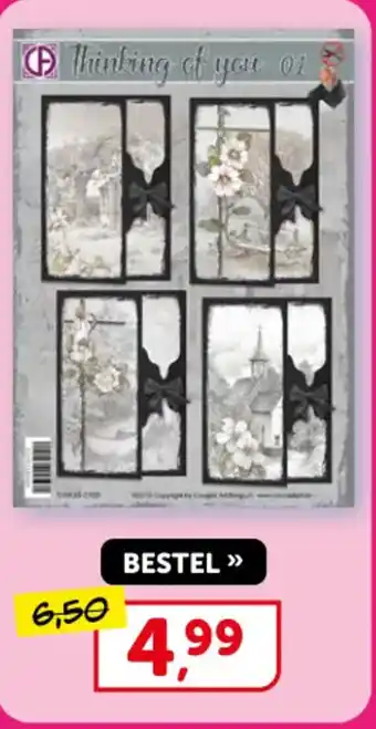 3D card kits Thinking of You 02