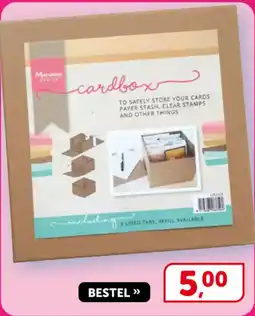Boekenvoordeel Cardbox aanbieding