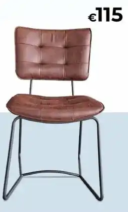 Euroshop Sutera PU Dining Chair aanbieding