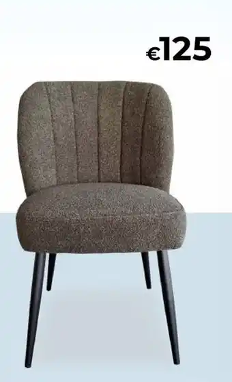 Modern upholstered dining chair