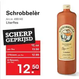 Sligro Schrobbelèr aanbieding