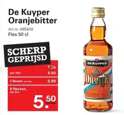 Sligro De kuyper oranjebitter aanbieding