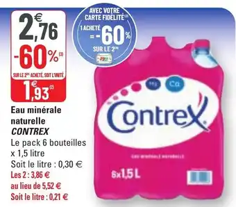Contrex Eau minerale naturelle