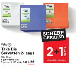 Sligro Take Dis Servetten aanbieding