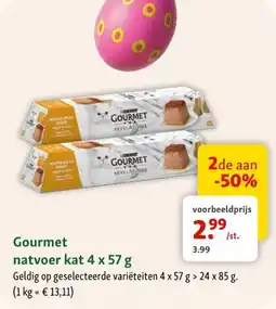 Maxi Zoo Gourmet natvoer kat aanbieding