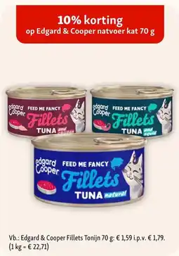 Maxi Zoo Edgard & Cooper natvoer kat aanbieding