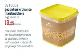 Horeca totaal Dv foods gezouten krokante maisknabbels aanbieding