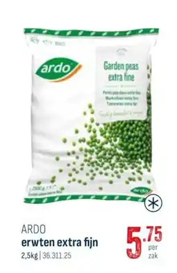 Horeca totaal Ardo erwten extra fijn aanbieding