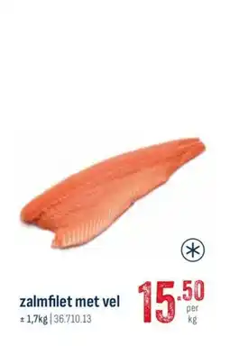 Horeca totaal Zalmfilet met vel aanbieding