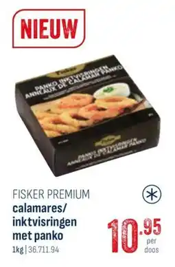 Horeca totaal Fisker premium calamares/ inktvisringen met panko aanbieding