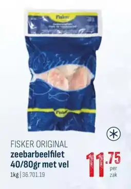 Horeca totaal FISKER ORIGINAL zeebarbeelfilet aanbieding