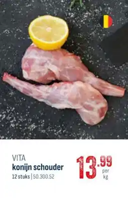 Horeca totaal Vita konijn schouder aanbieding