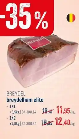 Horeca totaal Breydelham elite aanbieding