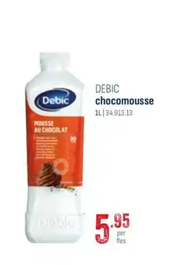Horeca totaal Debic chocomousse aanbieding