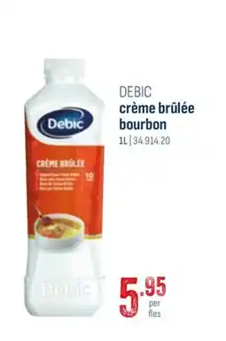 Horeca totaal Debic crème brûlée bourbon aanbieding