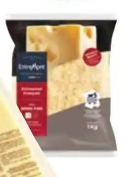 Horeca totaal Entremont franse emmental gemalen aanbieding