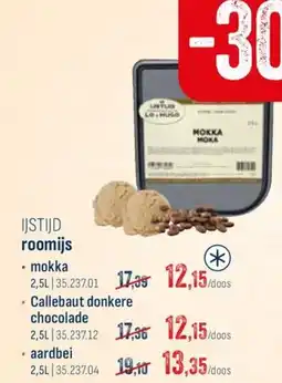 Horeca totaal Ijstijd roomijs aanbieding