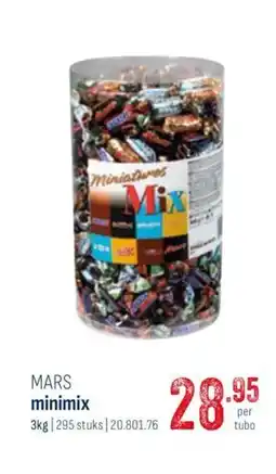 Horeca totaal Mars minimix aanbieding